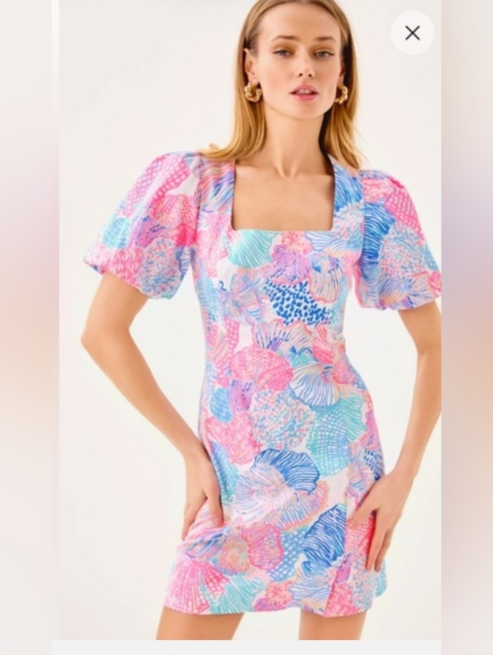 Lilly Pulitzer Kalinara Skirted Romper size 12